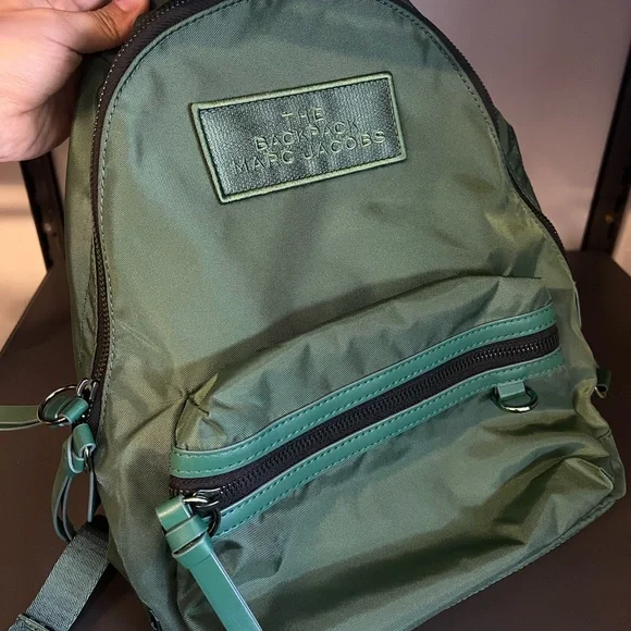 Marc Jacobs Green Backpack - Picture 2 of 3